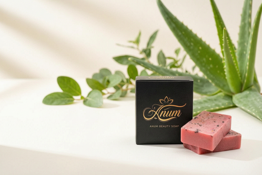 Hibiscus & Flaxseed Soap (Gurhal + Alsi Soap)