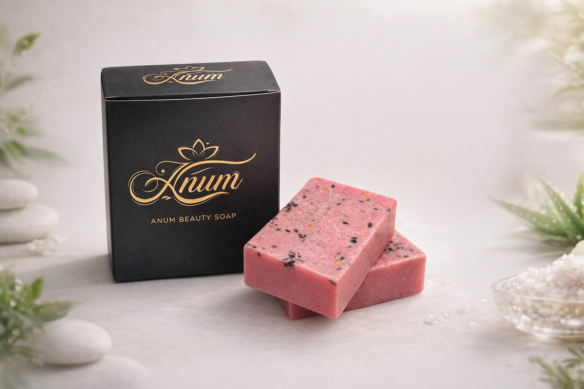 Hibiscus & Flaxseed Soap (Gurhal + Alsi Soap)