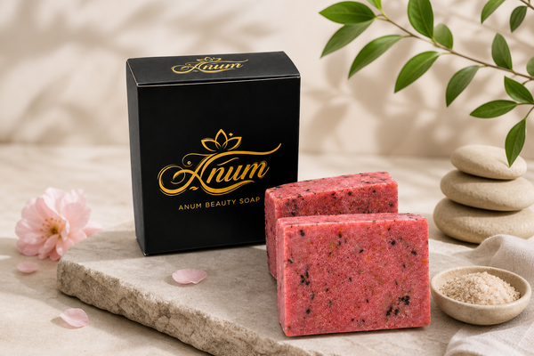 Hibiscus & Flaxseed Soap